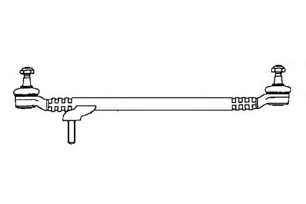 Поперечная рулевая тяга