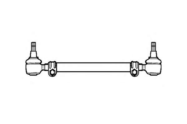 Поперечная рулевая тяга