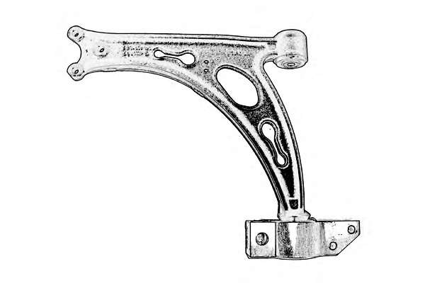 Рычаг независимой подвески колеса, подвеска колеса