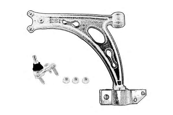 Рычаг независимой подвески колеса, подвеска колеса