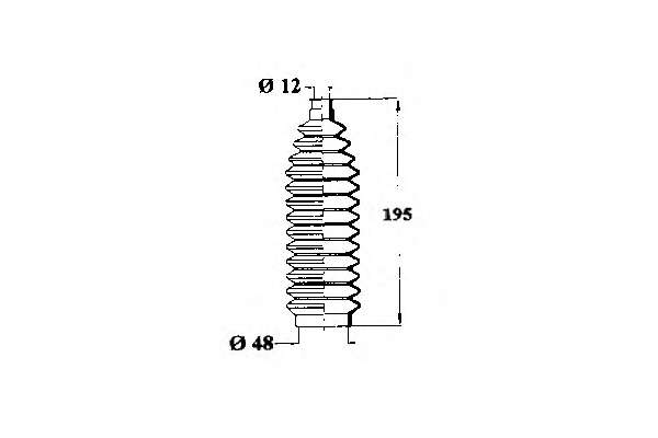 Пыльник, рулевое управление