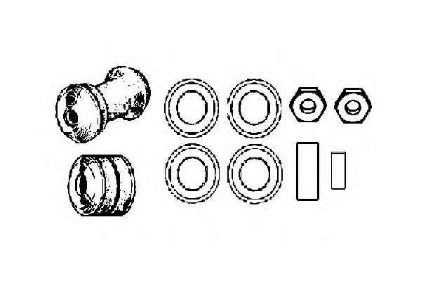 Ремкомплект, соединительная тяга стабилизатора