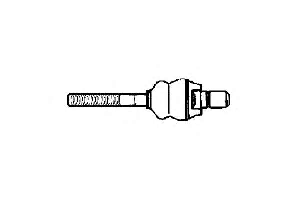 Осевой шарнир, рулевая тяга