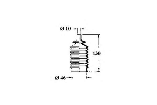 Пыльник, рулевое управление