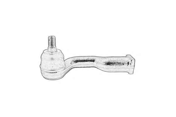 Наконечник поперечной рулевой тяги