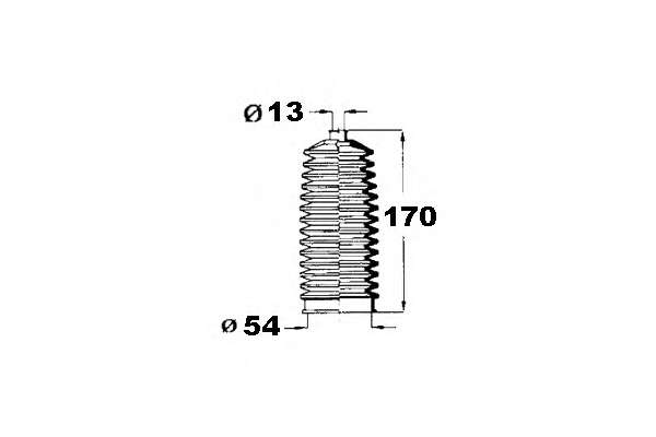 Пыльник, рулевое управление