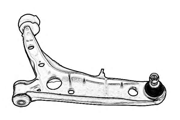 Рычаг независимой подвески колеса, подвеска колеса
