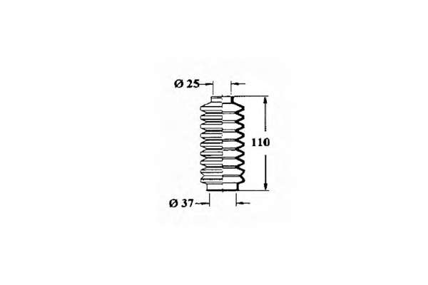 Пыльник, рулевое управление