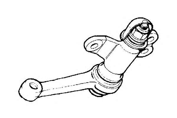 Рычаг поворотного кулака