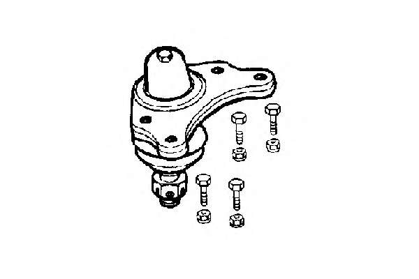 Несущий / направляющий шарнир