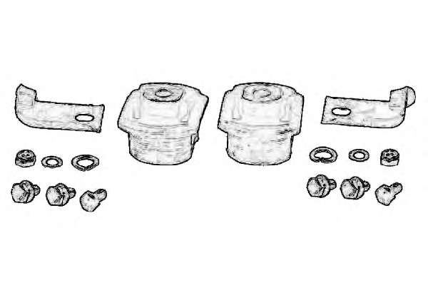 Ремкомплект, подвеска колеса