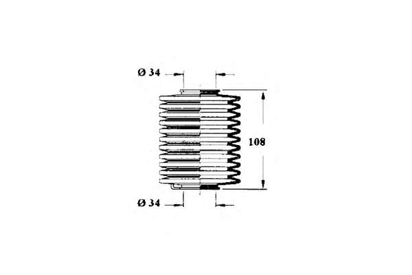 Пыльник, рулевое управление