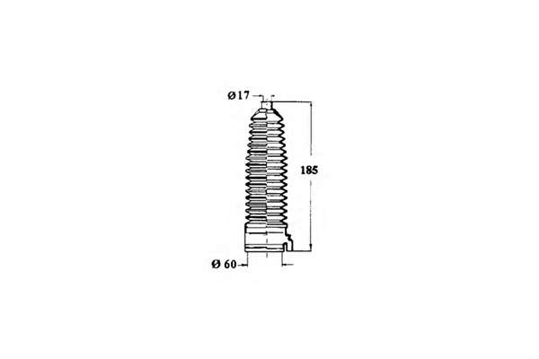 Пыльник, рулевое управление