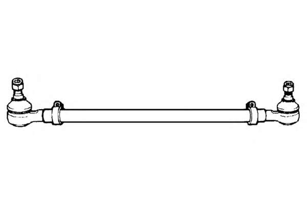 Поперечная рулевая тяга