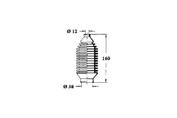 Пыльник, рулевое управление