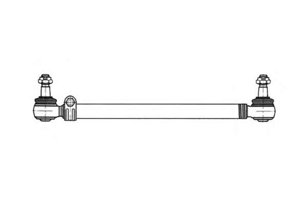 Продольная рулевая тяга