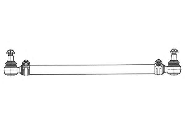 Поперечная рулевая тяга