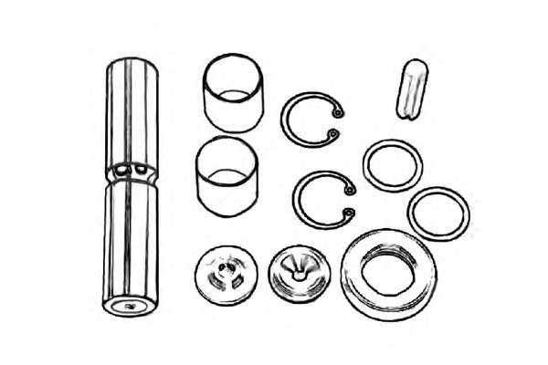 Ремкомплект, шкворень поворотного кулака