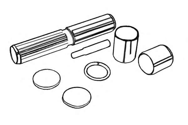 Ремкомплект, шкворень поворотного кулака