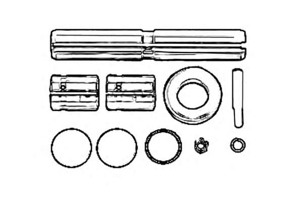 Ремкомплект, шкворень поворотного кулака