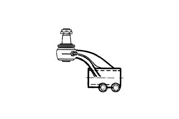 Наконечник поперечной рулевой тяги