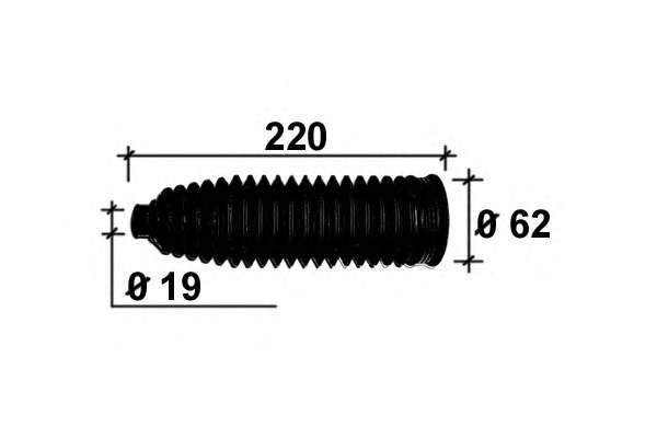 Пыльник, рулевое управление