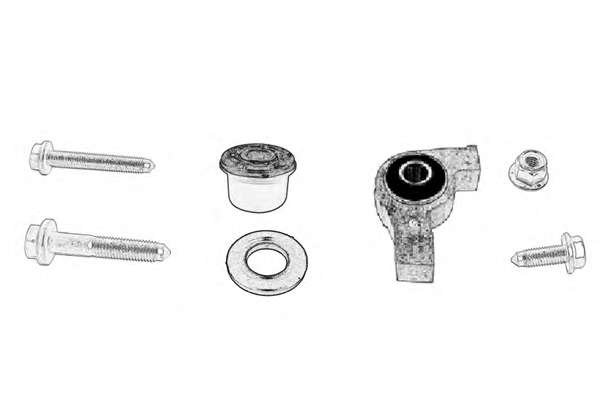 Комлектующее руля, подвеска колеса