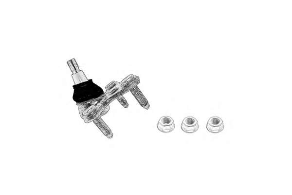 Несущий / направляющий шарнир