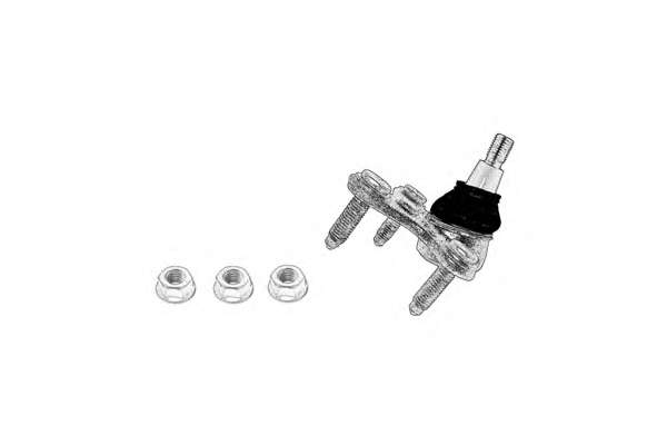 Несущий / направляющий шарнир