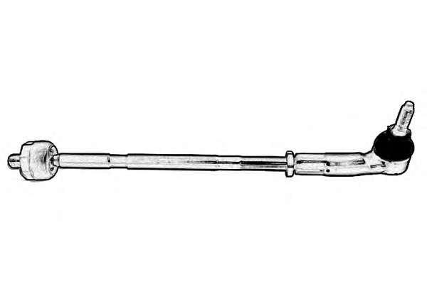 Поперечная рулевая тяга