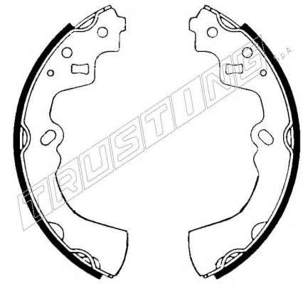 Комплект тормозных колодок