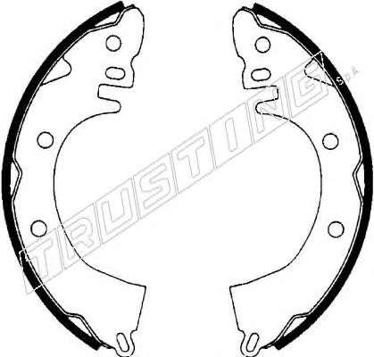 Комплект тормозных колодок