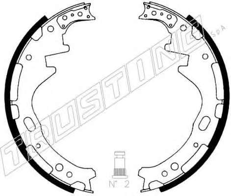 Комплект тормозных колодок