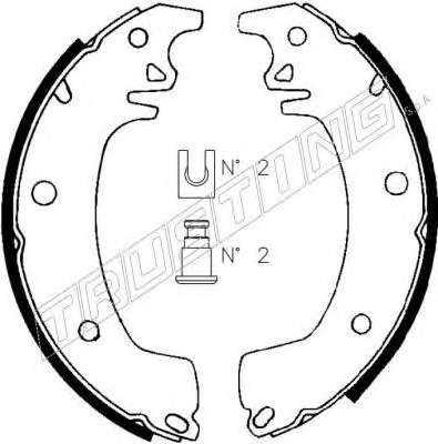 Комплект тормозных колодок