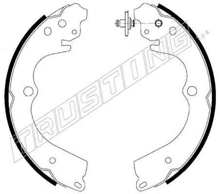 Комплект тормозных колодок