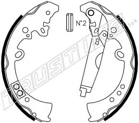 Комплект тормозных колодок