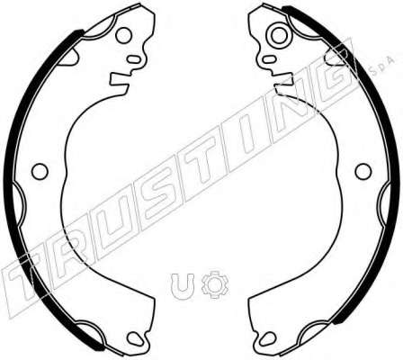 Комплект тормозных колодок