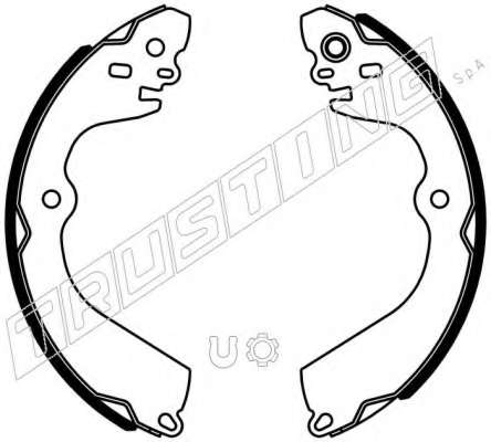 Комплект тормозных колодок