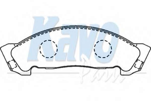 Комплект тормозных колодок, дисковый тормоз