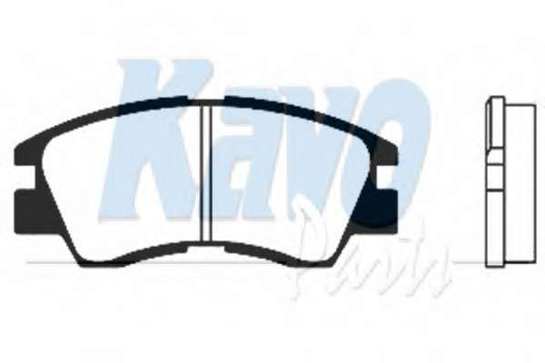 Комплект тормозных колодок, дисковый тормоз