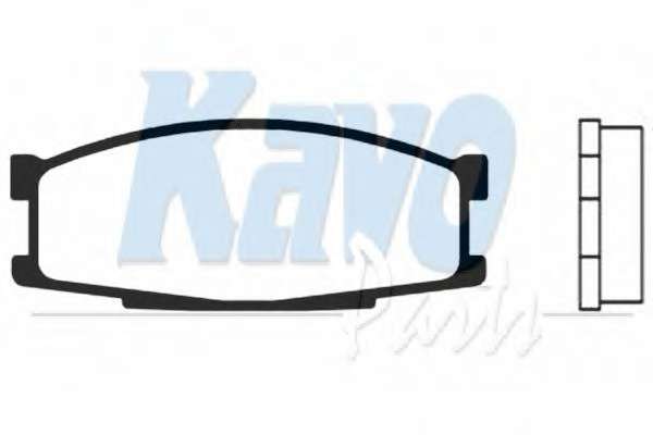 Комплект тормозных колодок, дисковый тормоз