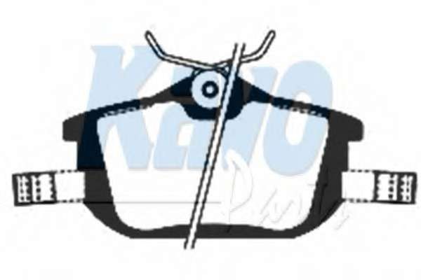 Комплект тормозных колодок, дисковый тормоз