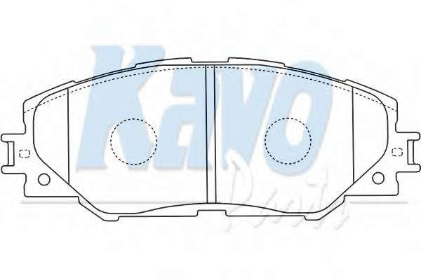 Комплект тормозных колодок, дисковый тормоз