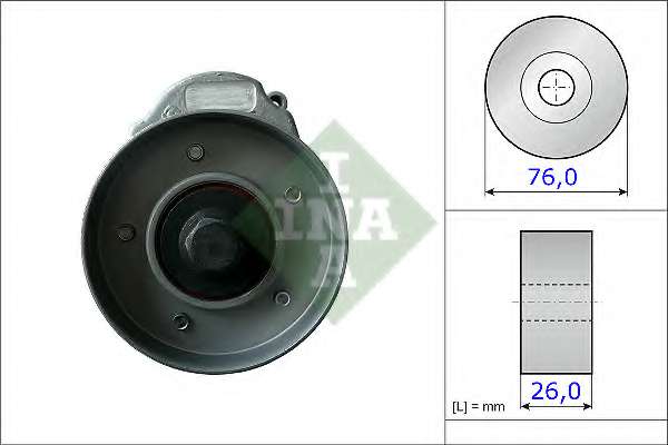 Натяжник ременя генератора Volvo S40/V40 1.6-2.0 95-04