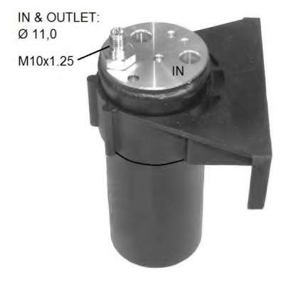 Осушувач кондиціонера Renault Master/Opel Movano 1.9-3.0dCi 01-