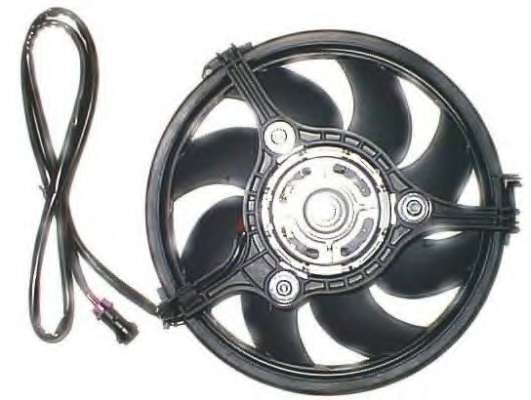 Вентилятор радіатора (електричний) Audi A6/VW Passat 1.6-3.0 97-05