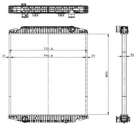Радиатор, охлаждение двигателя