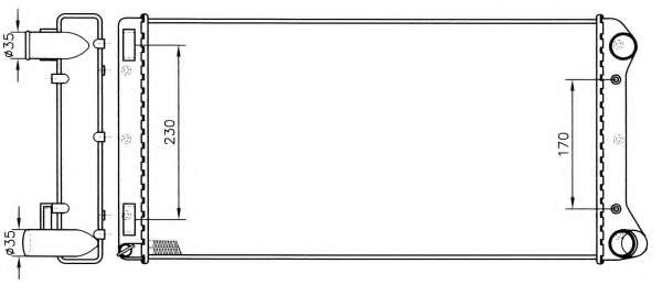 Радиатор, охлаждение двигателя