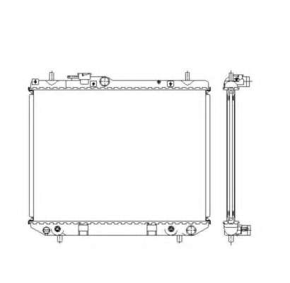 Радиатор, охлаждение двигателя