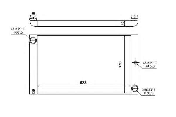 Радиатор, охлаждение двигателя